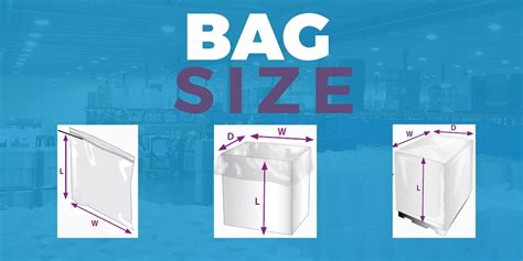 flat bag size calculator